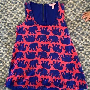 Lilly Pulitzer Elephant Tanktop
